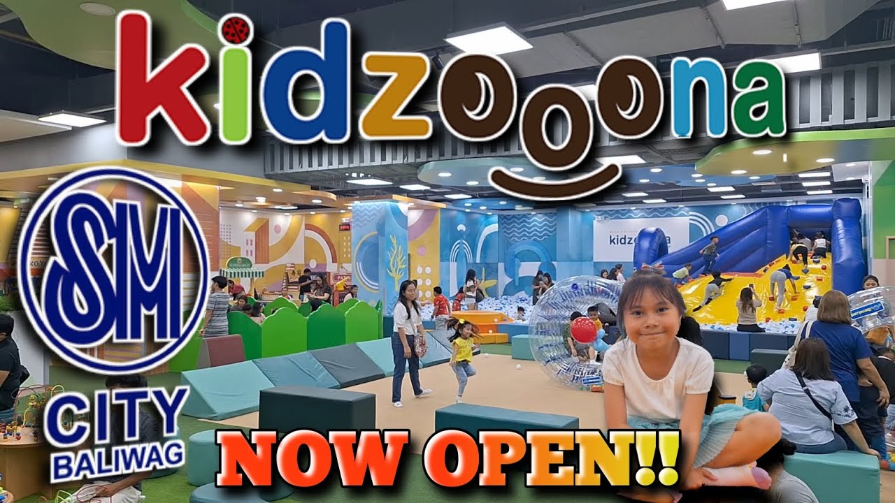KIDZOONA SM CITY BALIWAG IS NOW OPEN!!!! #karzymikatv #kidzoona #smcity #baliwag #nowopen