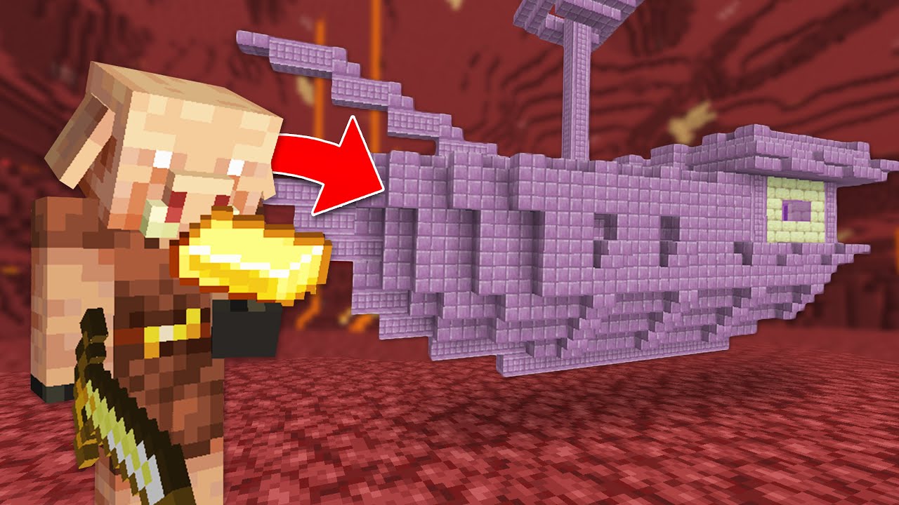 Minecraft, But Piglins Trade Structures...