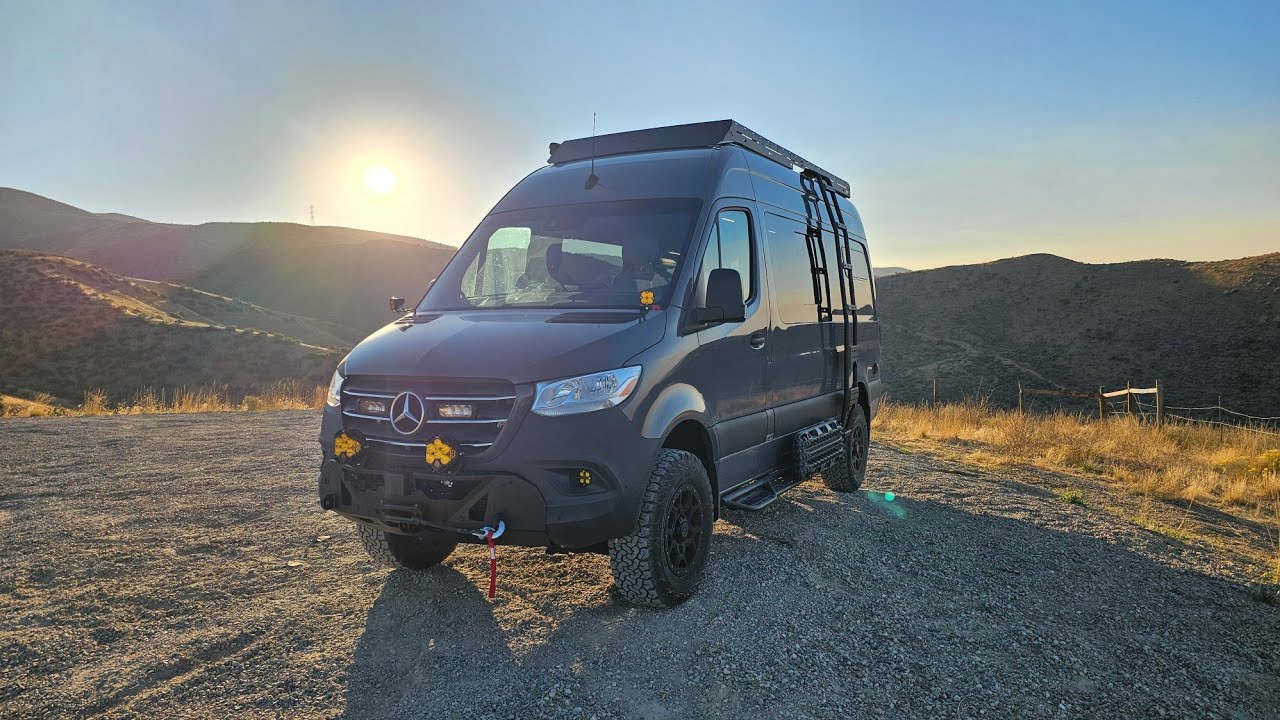 RAD Sprinter 144 4x4 Off-Grid Overlanding van by Launch Vans!