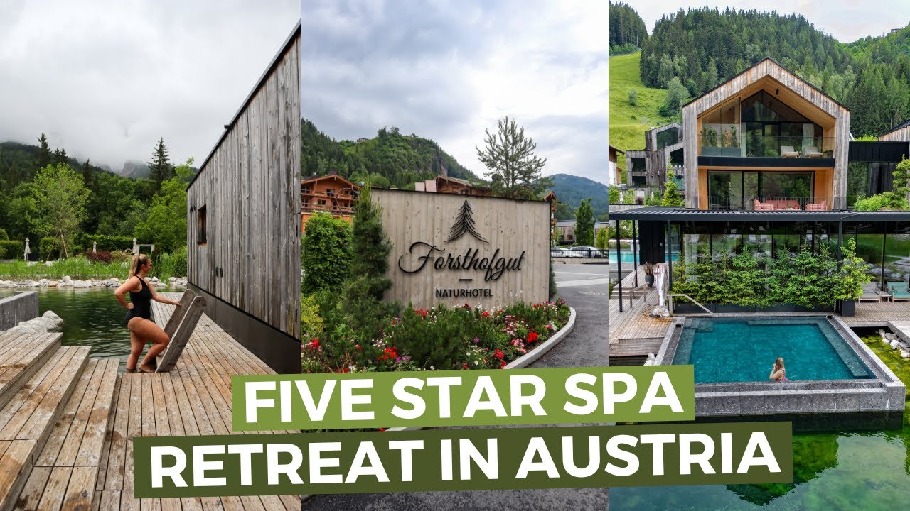 Спа-отдых в Австрии в отеле Naturhotel Forsthofgut | ВЛОГ 58