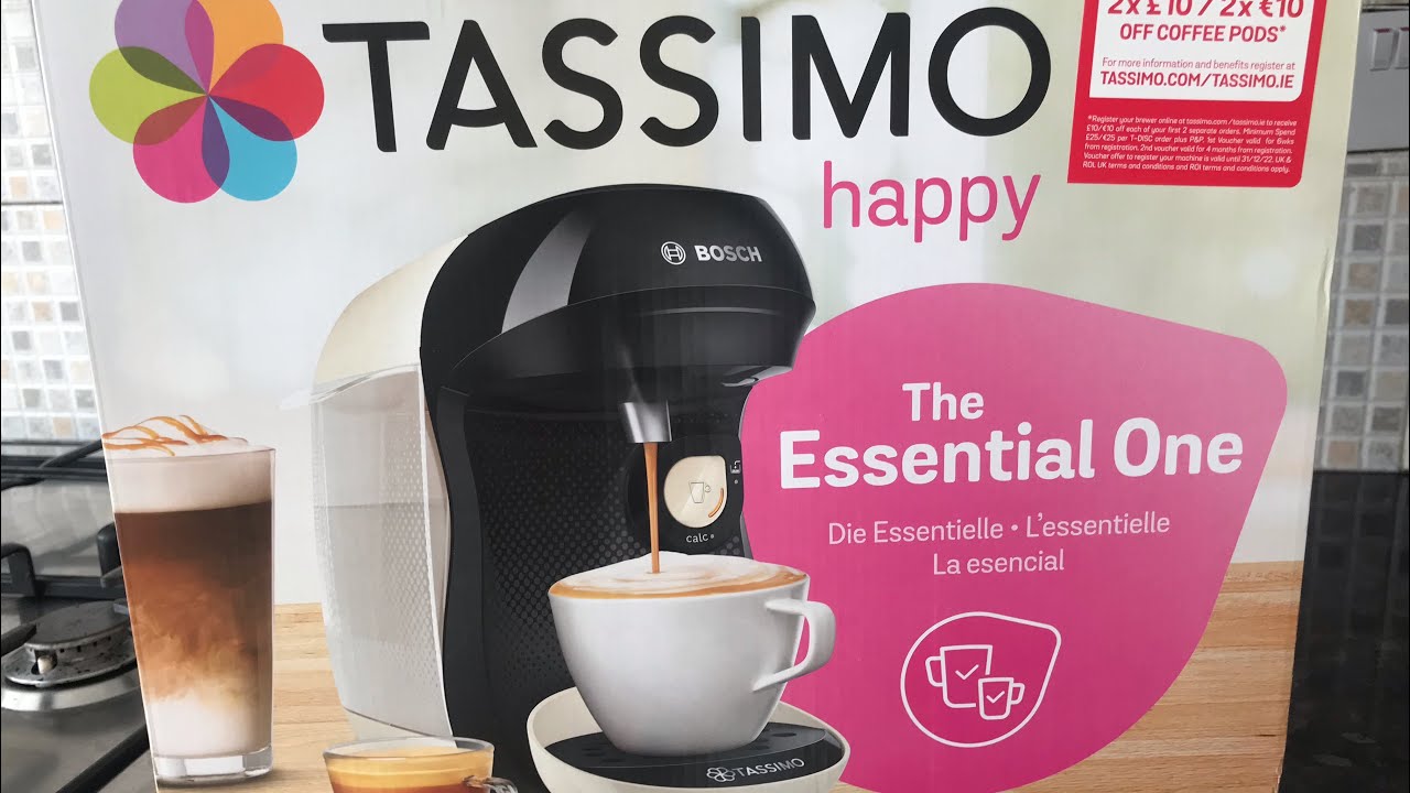 РОЗПАКУВАННЯ ТА ТЕСТУВАННЯ КАВО МАШИНИ BOSCH TASSIMO HAPPY
