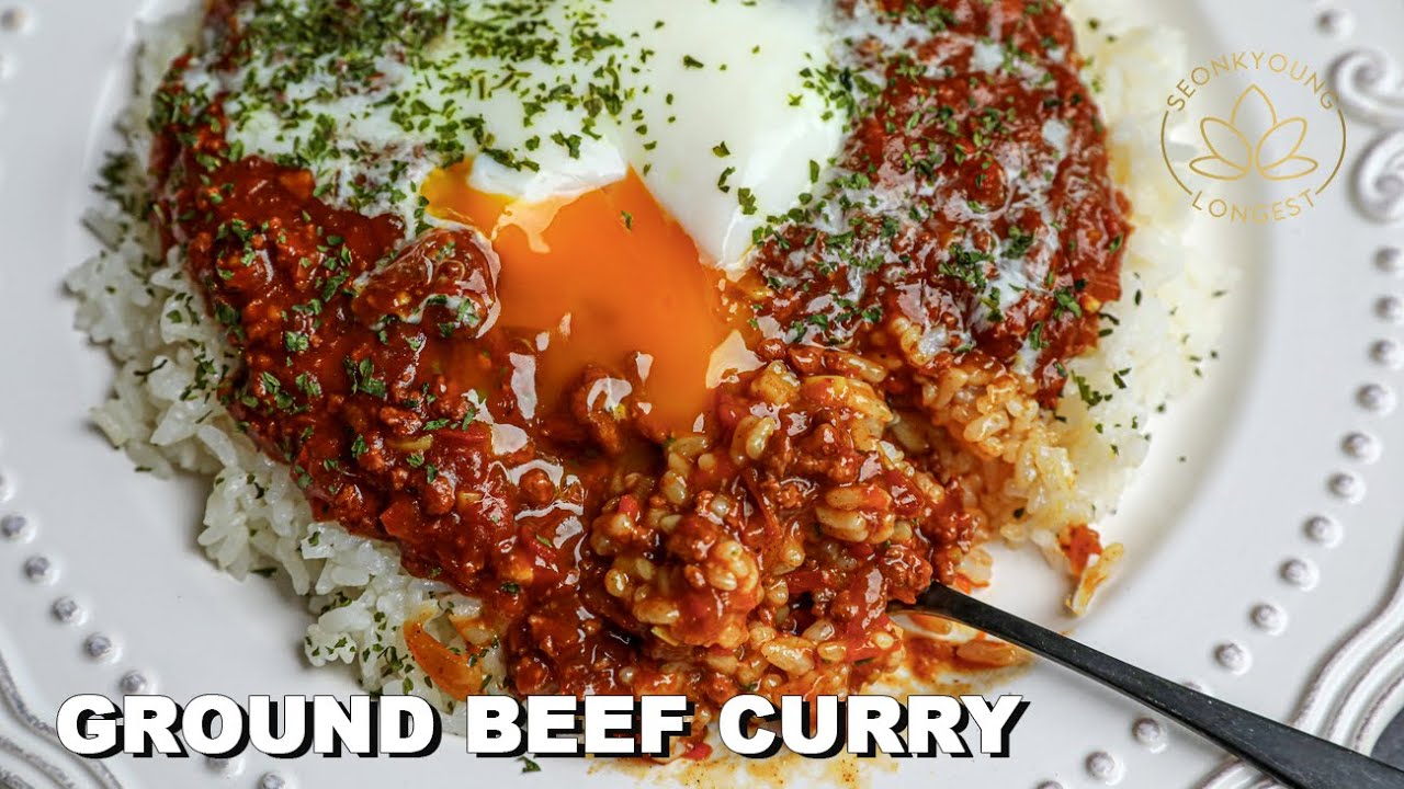 EASY Ground Beef Curry Recipe