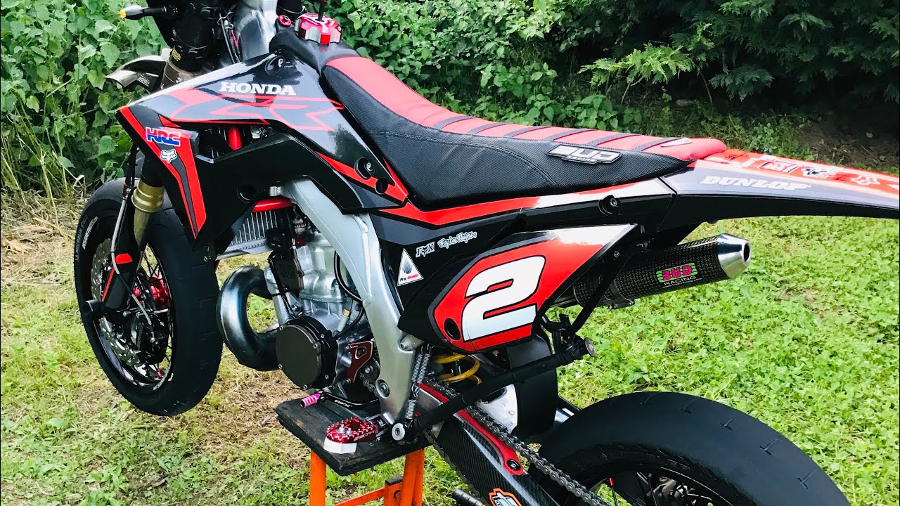 Honda 250 cr e 2004 supermotard (pt final)