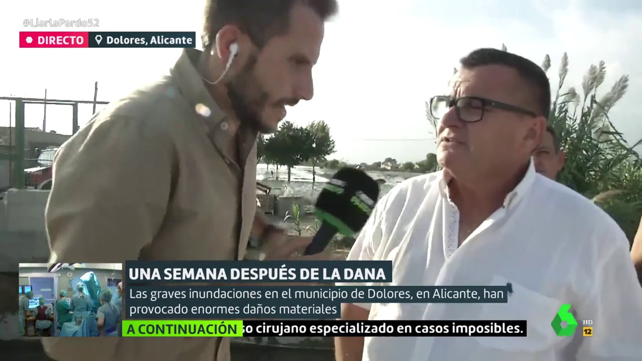 Diez días después de las lluvias en Dolores, Vega Baja de Alicante, en Liarla Pardo