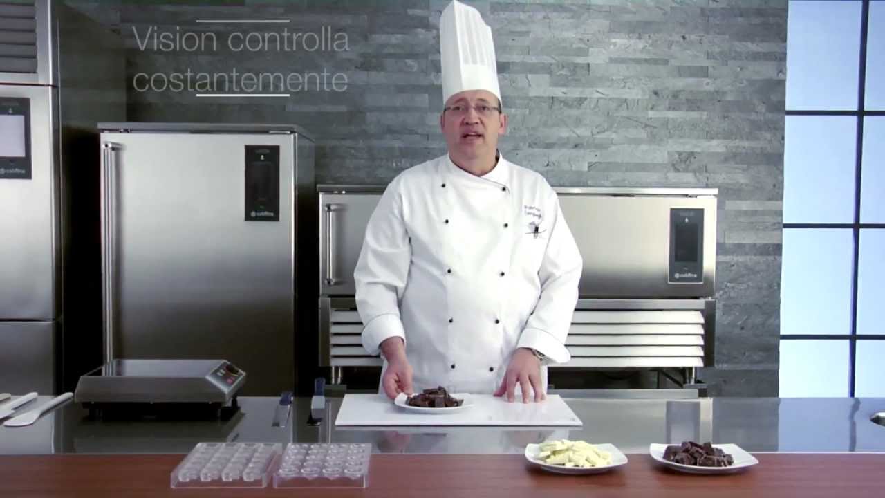 Abbattitore di temperatura multifunzione Coldline Vision - Cioccolato