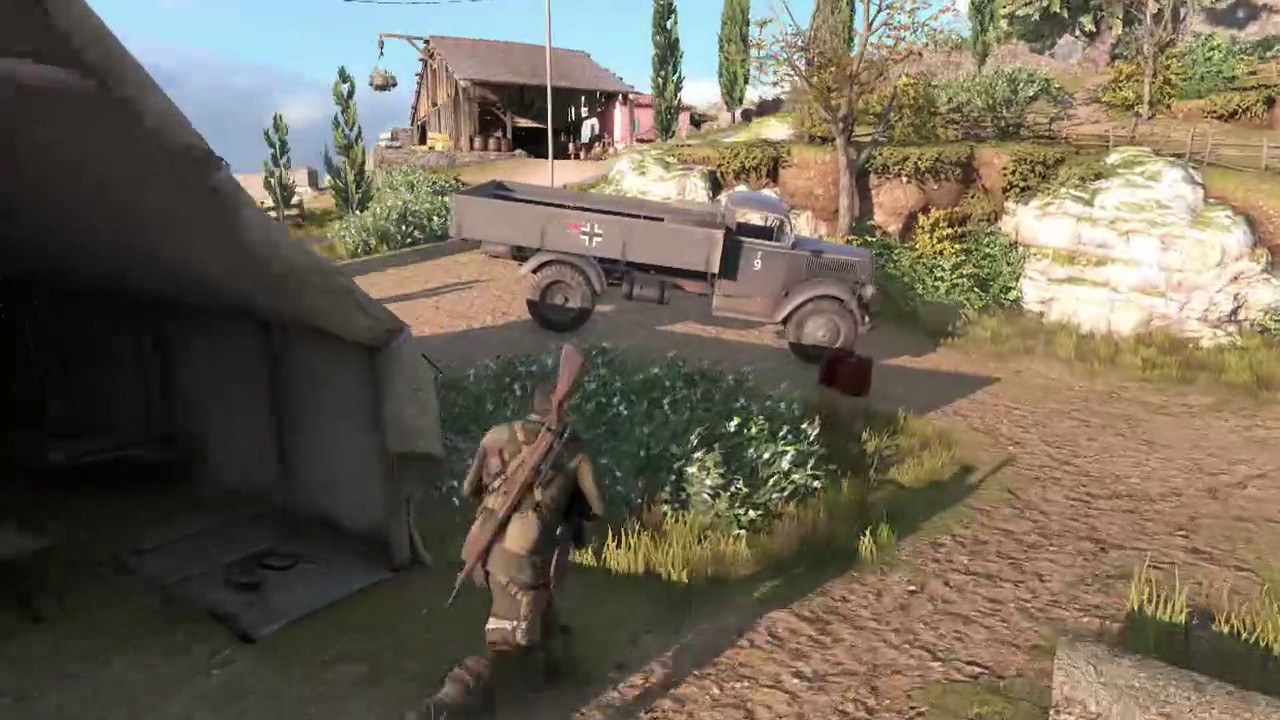 San Celini Island Authentic Plus Difficulty (EASIEST WAY!!) - Sniper Elite 4