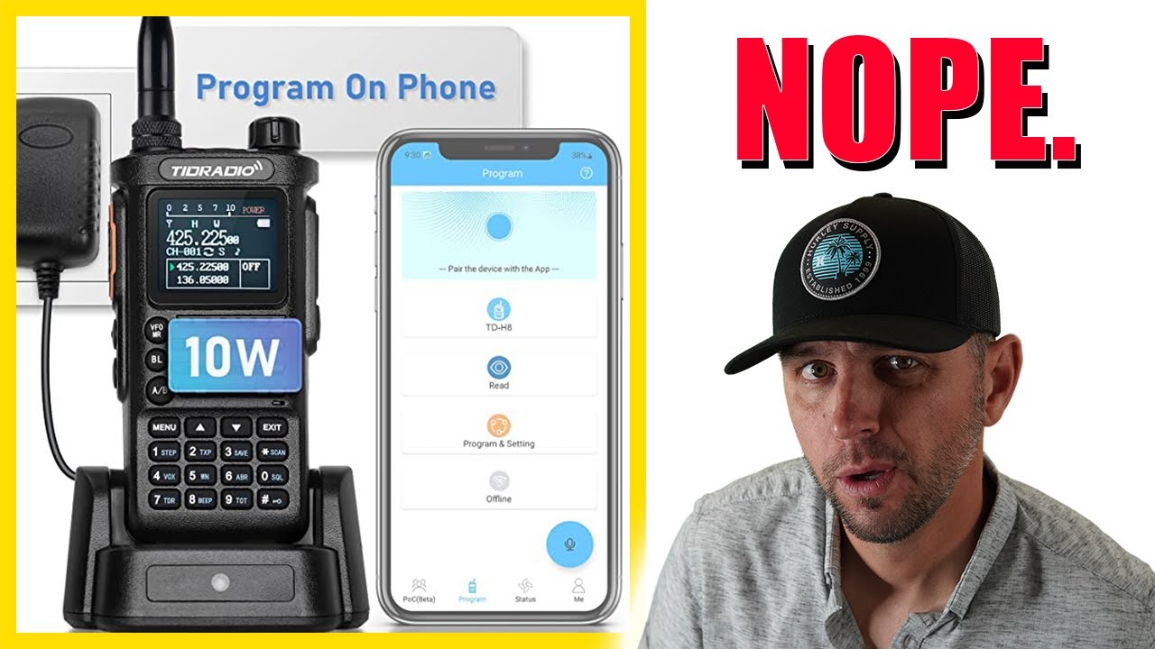 Tidradio TD-H8 Review - GMRS / Ham Radio -  Don't Buy It Until You Watch THIS! - Tidradio H8