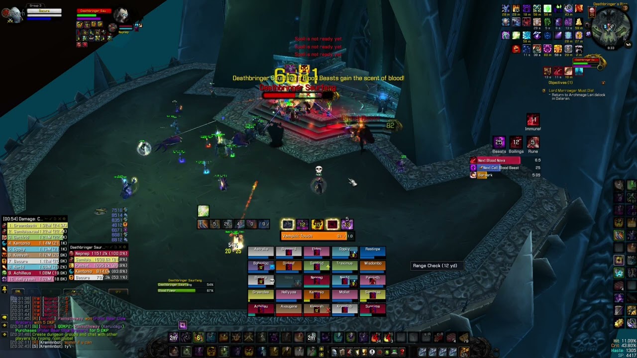 Warmane Wotlk| Passion |DBS 25HC Shadow Priest PoV