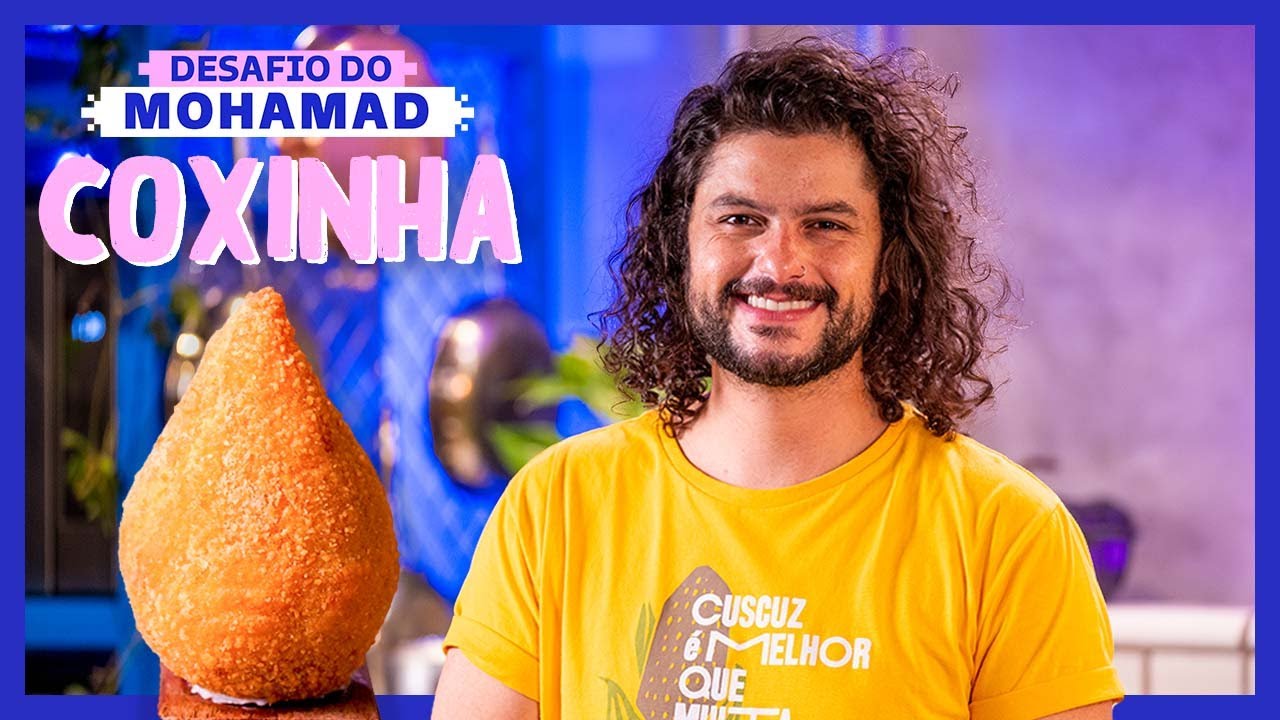 MINHA RECEITA DE COXINHA | DESAFIO DO MOHAMAD | EPISÓDIO 01
