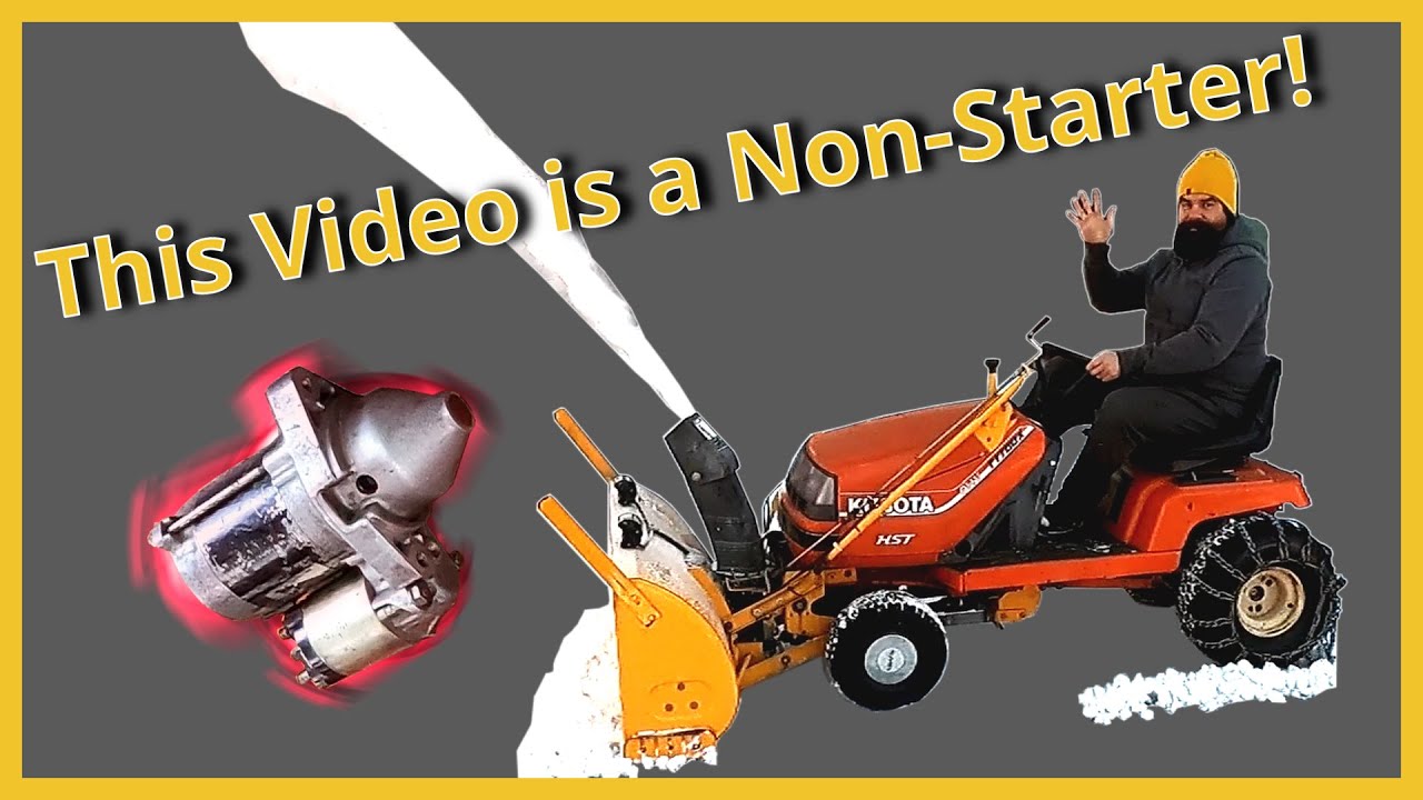 Rebuilding and Repairing a Riding Lawn Mower Starter Motor