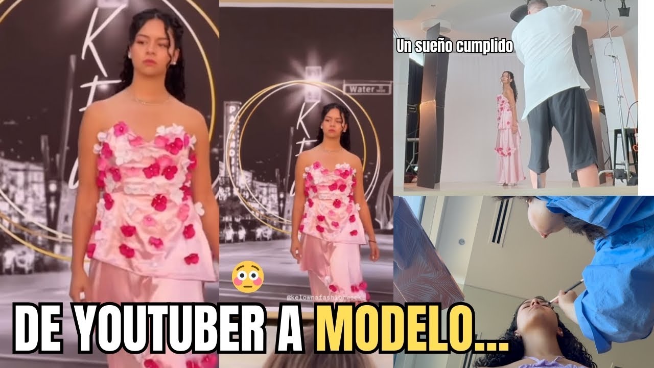 De YOUTUBE a la PASARELA 😱 | Mi PRIMERA VEZ MODELANDO en FASHION WEEK
