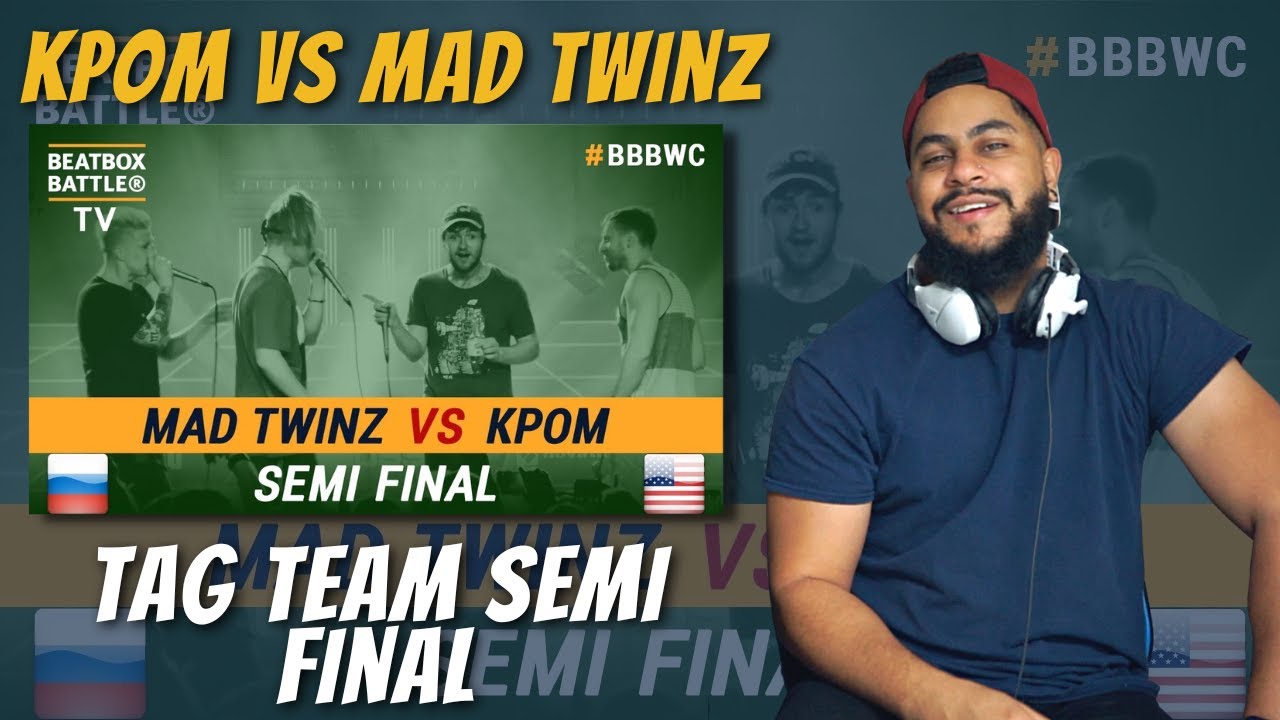 kPom vs Mad Twinz | 5th Beatbox Battle World Championship | REACTION