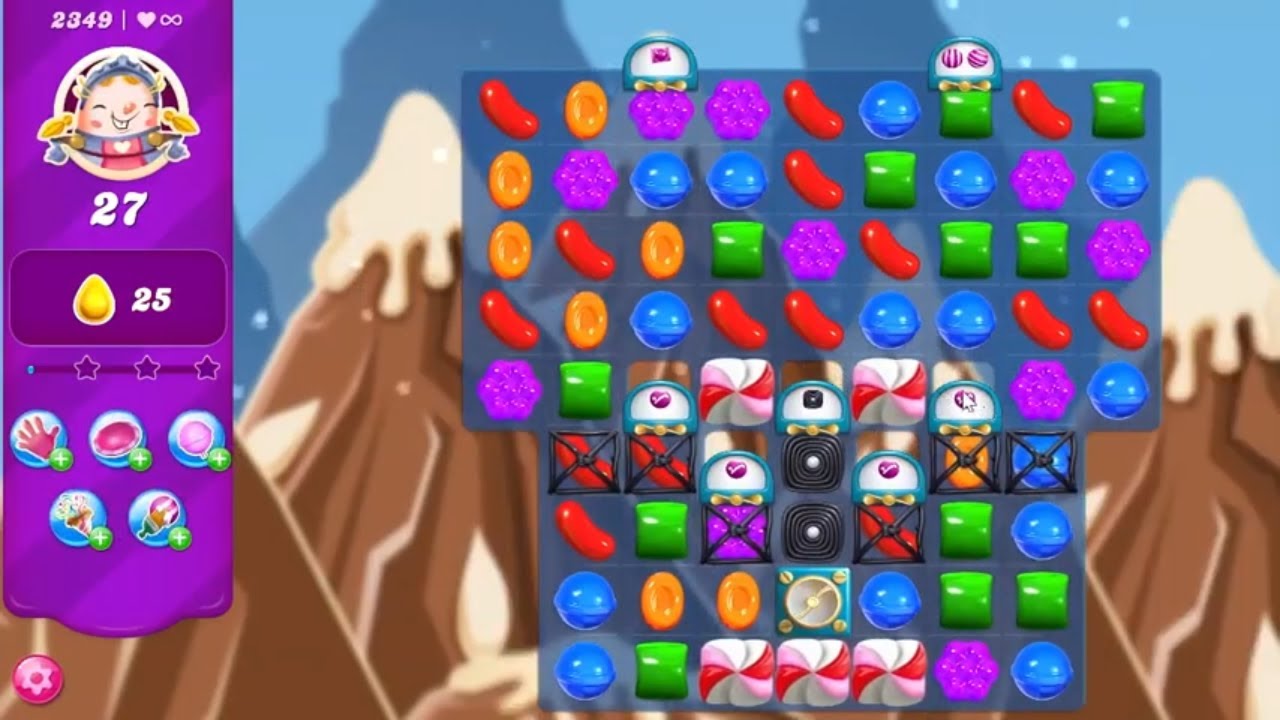 Candy Crush Saga LEVEL 2349 NO BOOSTERS (new version)