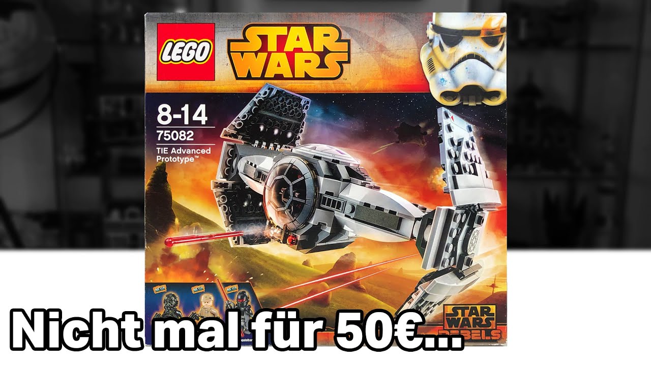 LEIDER schon DAMALS viel ZU TEUER... 🧐 2015 Lego Star Wars 75082 TIE Advanced Prototype Review