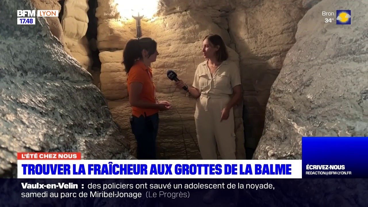 L'été chez nous : trouver la fraîcheur aux Grottes de la Balme