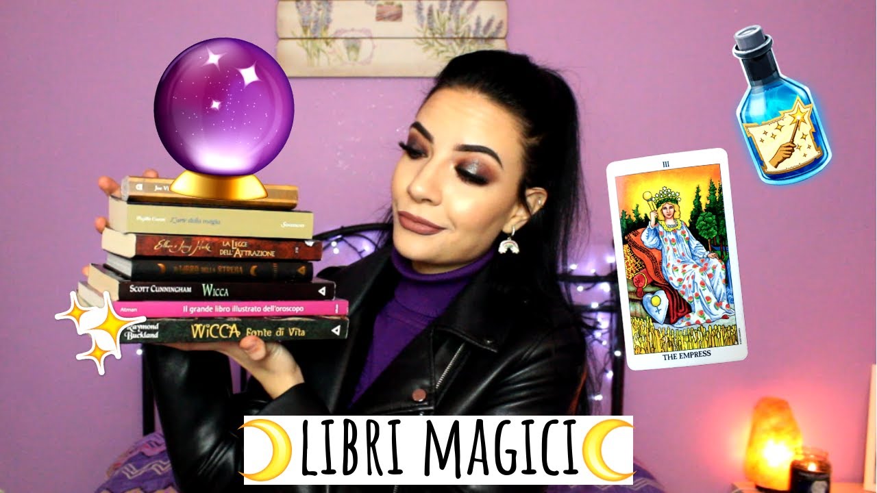 I Miei LIBRI MAGICI🔮Erbe-Cristalli-Sono WICCAN?✨