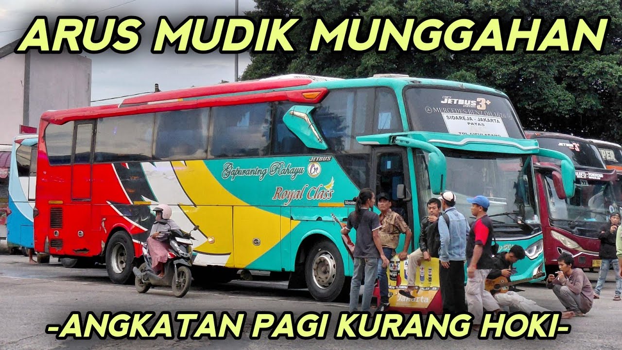 Arus mudik Imlek & Munggahan term. Kalideres | Angkatan pagi kurang begitu ramai