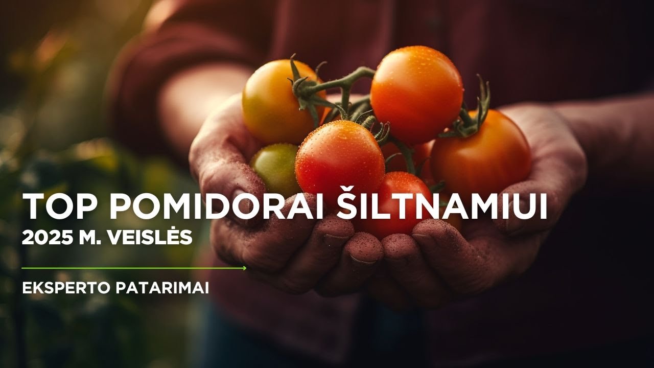 Naujieji šiltnamio superherojai: ilgai lauktos pomidorų veislės | Ekspertas rekomenduoja