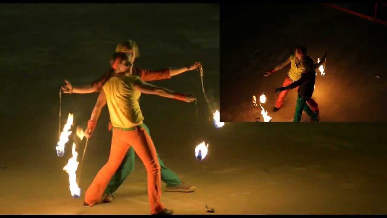 Pyroterra Partner Poi - Vojta Stolbenko & Jana Sosnovcova