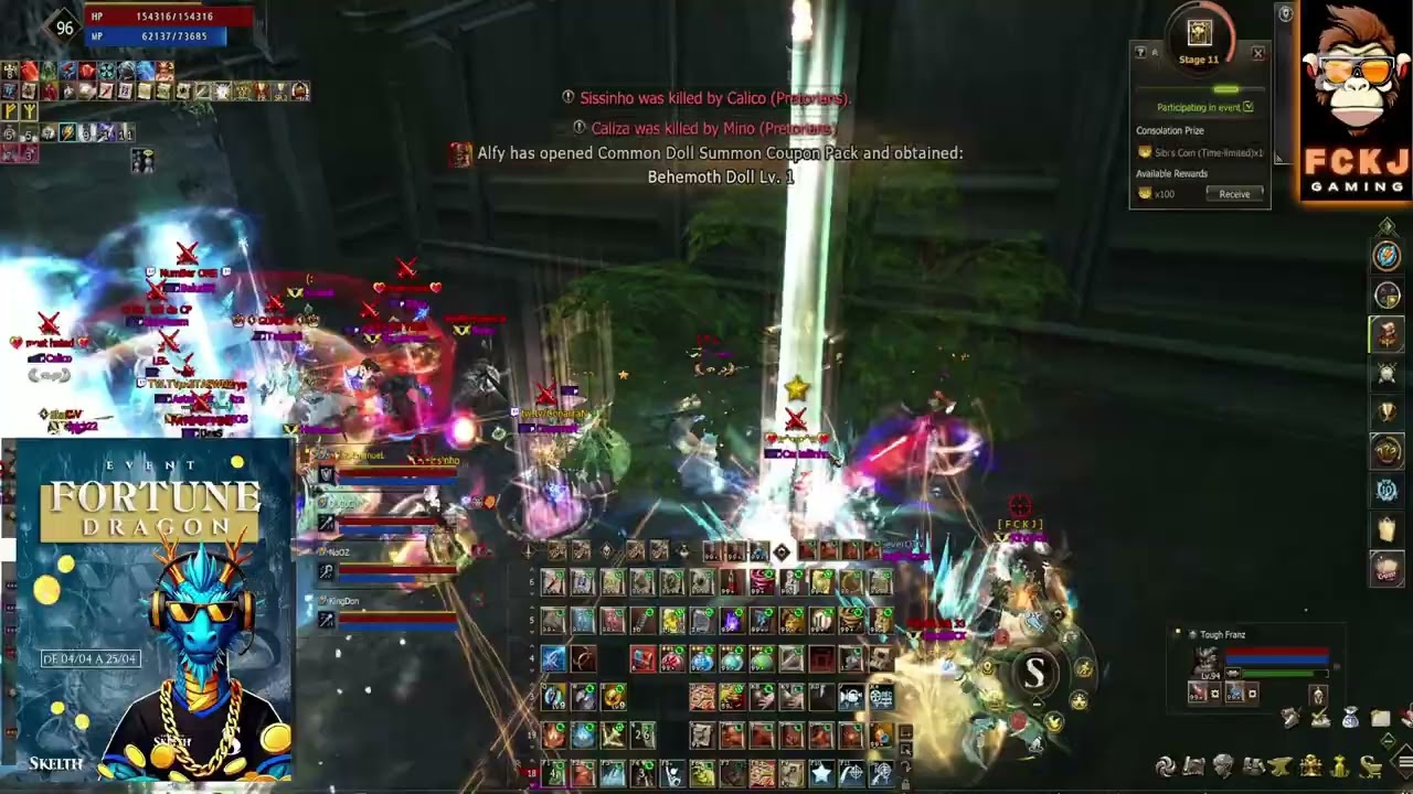 Bora de PvP no L2 Skelth Essence, o melhor da América Latina !!