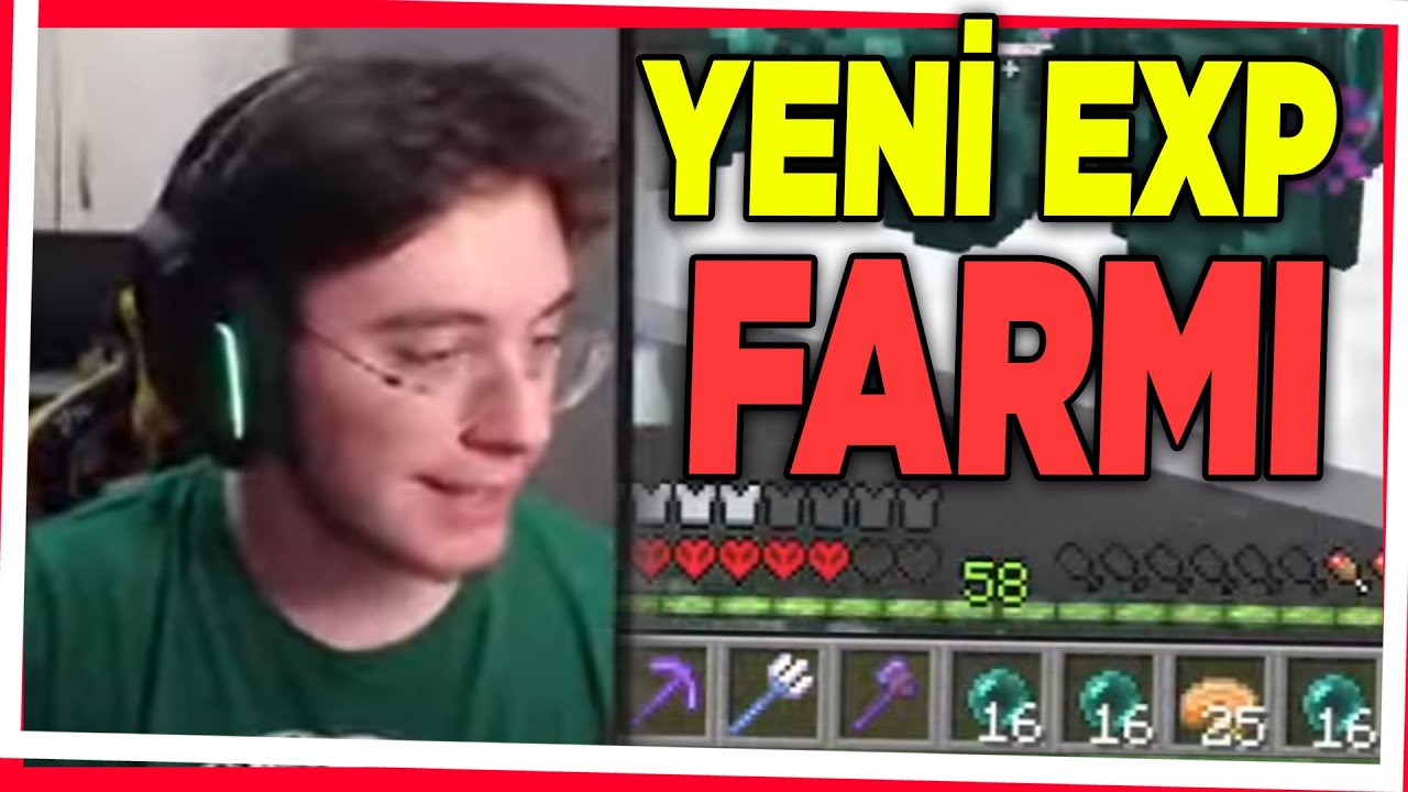 Doğukan Adal Yeni XP Farmı! Dakikada 30 LEVEL! 1.17 Hardcore Oynuyor! (26 Temmuz)