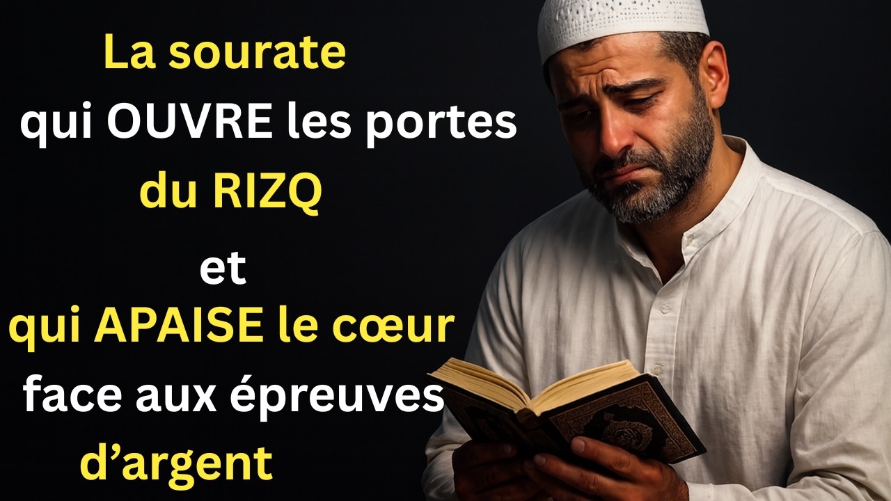 La sourate qui RÉSOUT tous les problèmes d’ARGENT