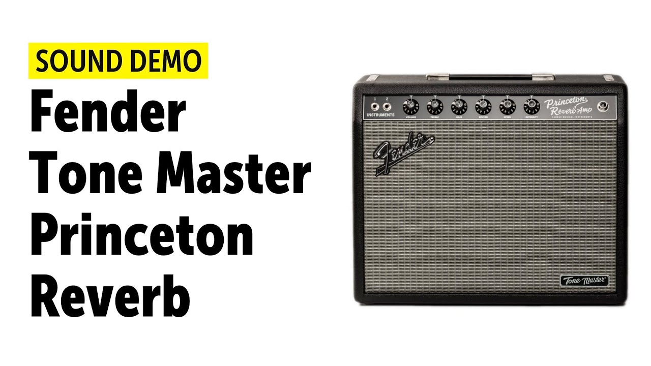 Fender Tone Master Princeton Reverb - Sound Demo (no talking)