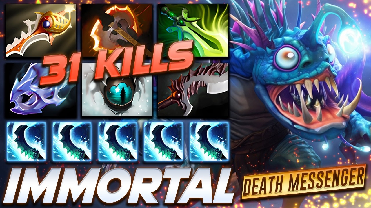Slark 31 Frags Super Carry - Dota 2 Pro Gameplay [Watch & Learn]