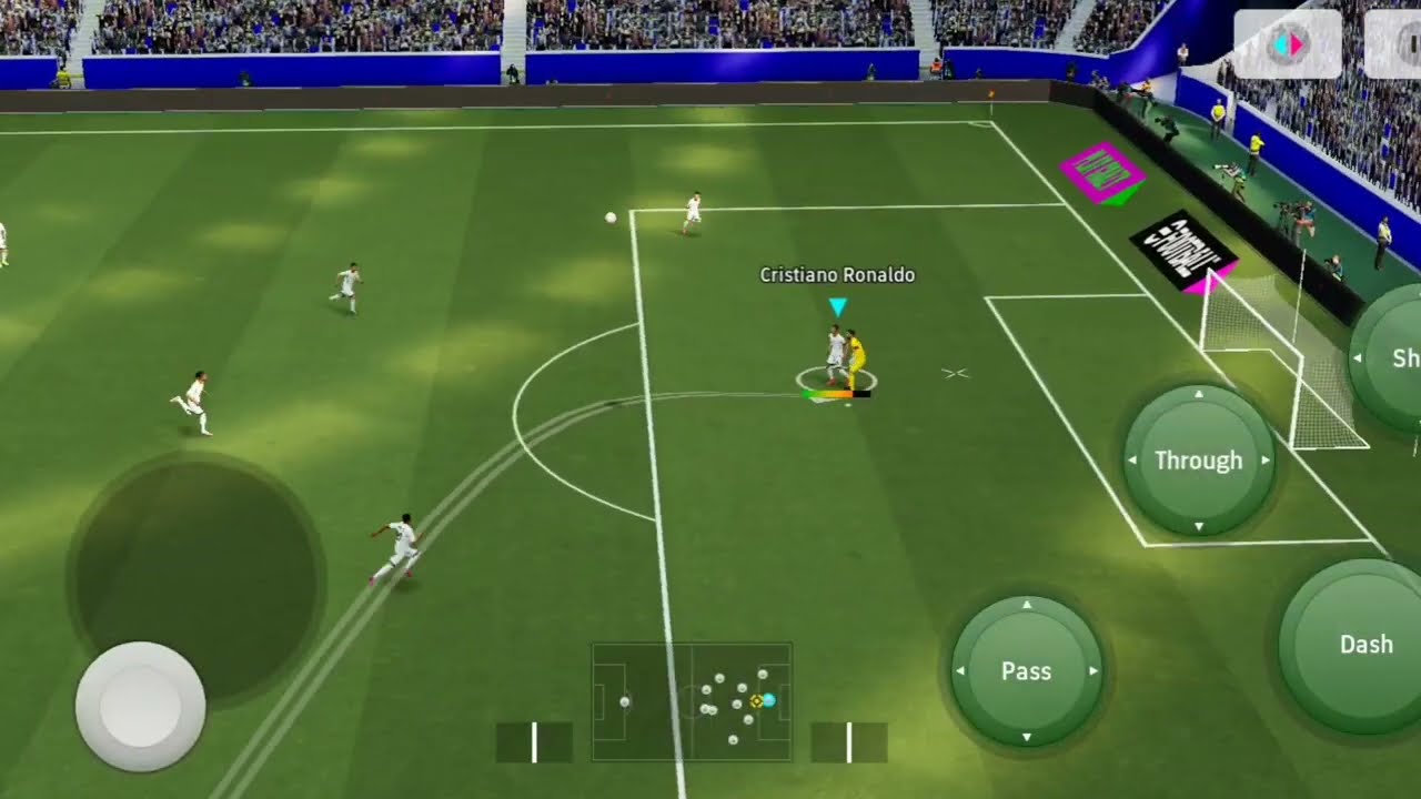 آموزش عن کردن دروازه‌بان در بازی ™e football 