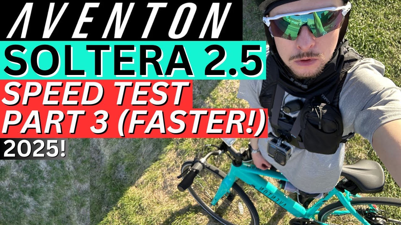 AVENTON Soltera 2.5 SPEED TEST PT 3 (NEW CHAMPION 2025) #aventon #aventonbikes #aventonsoltera