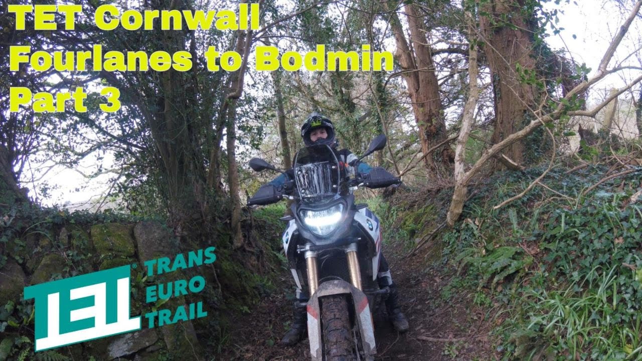 Cornwall Trans euro trail from Four lanes to Bodmin Part 3