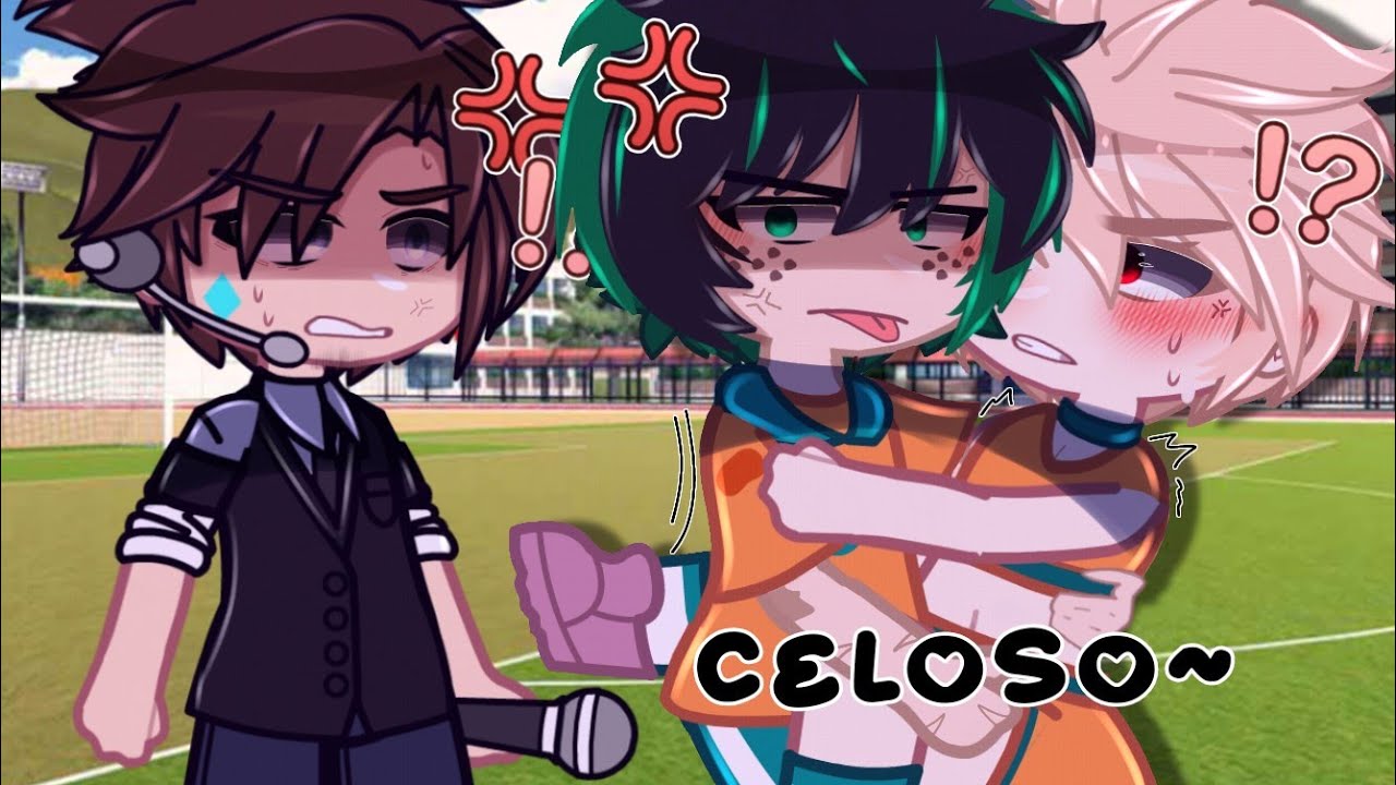 Se pone celoso~ 😳❤️‍🔥 || Dkbk/Dekubaku || MHA GC || Cheerleader Bakugou AU || 💚🧡||