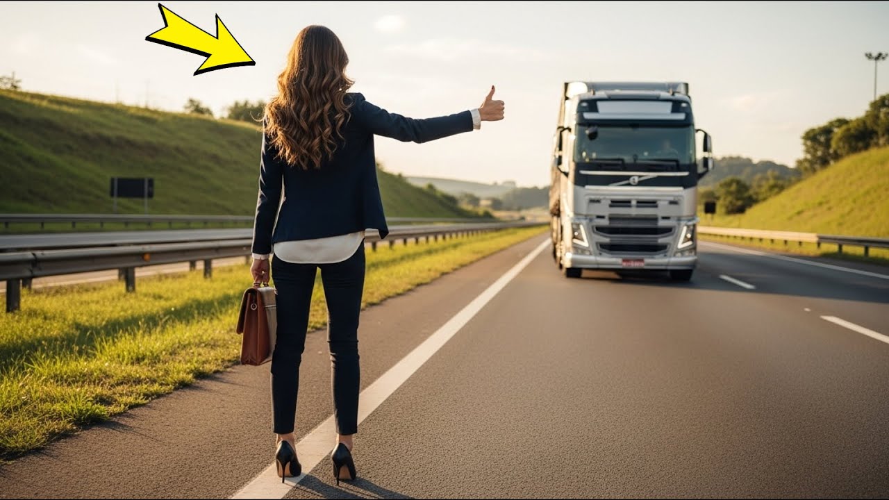 CAMINHONEIRO CASADO DEU CARONA PARA JOVEM EMPRESÁRIA... E OS DOIS SE APAIXONARAM!