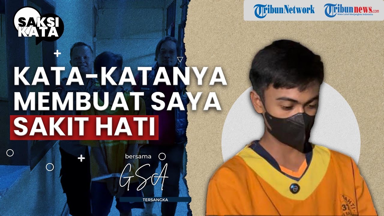 SAKSI KATA:  Karena sakit Hati Sepupu Tega Tikam Sepupu, Ditangkap Kurang dari 24 Jam