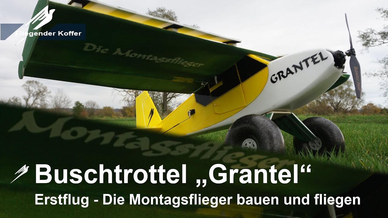 Die Montagsflieger fliegen Buschtrottel Teil 3 Erstflug 