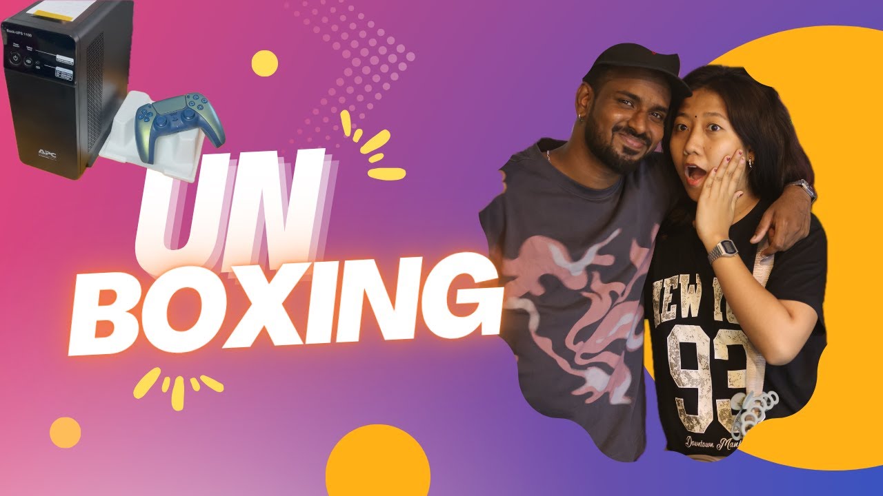 New PS5 Controller & APC UPS Unboxing || தமிழ்