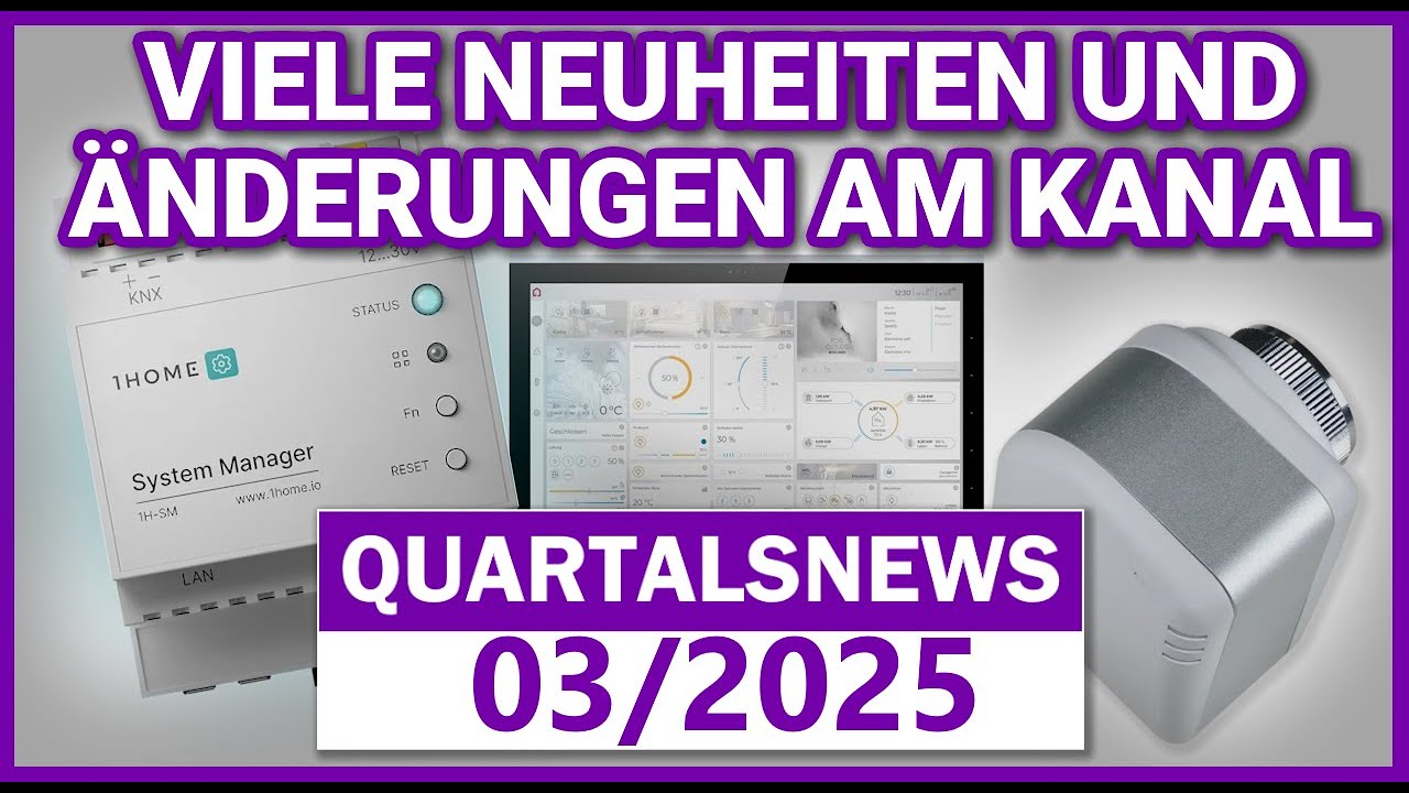 Эксклюзивный контент канала, новый домашний сервер 1, инновации KNX-RF и многое другое — Новости KNX