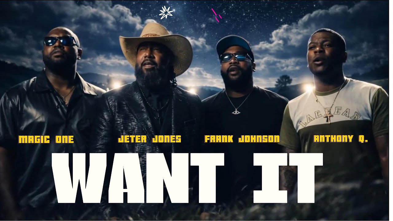 Magic One, Jeter Jones, Frank Johnson, Anthony Q., Slym B. - Want It (Visualizer)