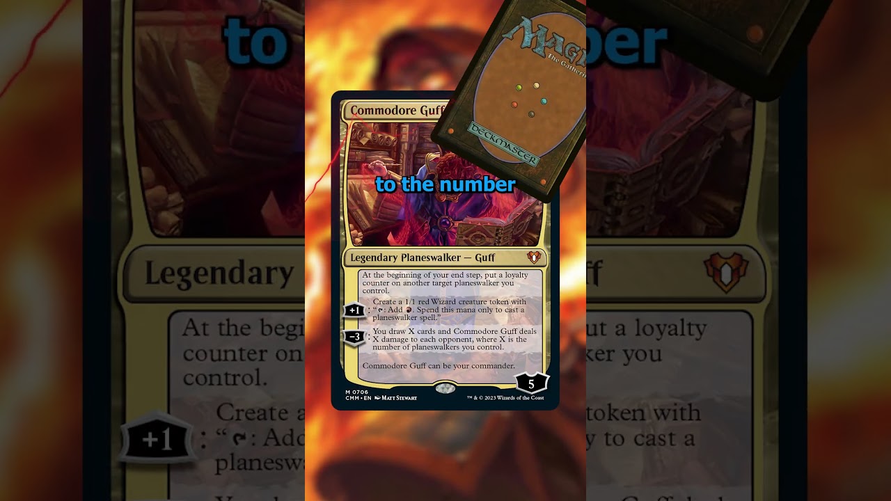 This New PLANESWALKER Commander Is AWESOME! | Magic the Gathering Commander Masters #mtg #mtgcmm