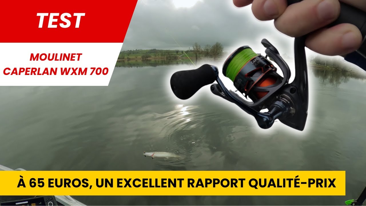 Test du moulinet WXM 700 2500 PR de Caperlan