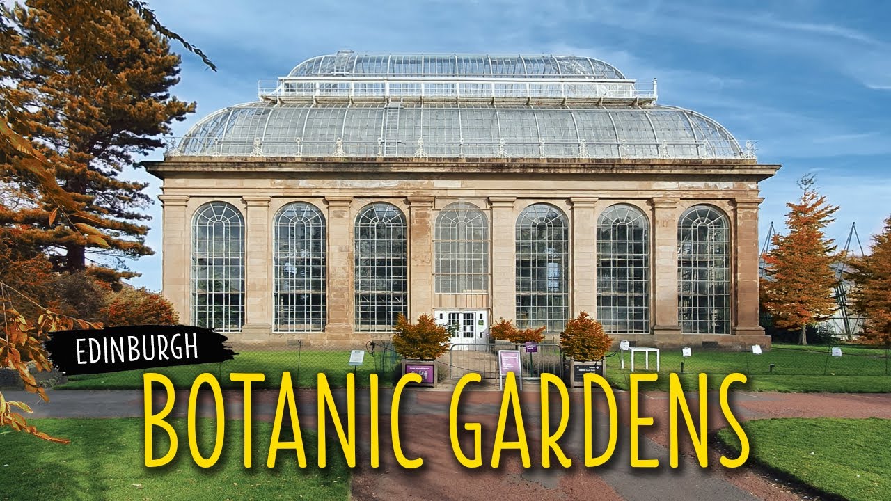 Edinburgh's Stunning Botanic Gardens| Edinburgh Scotland Walking Tour | 4K