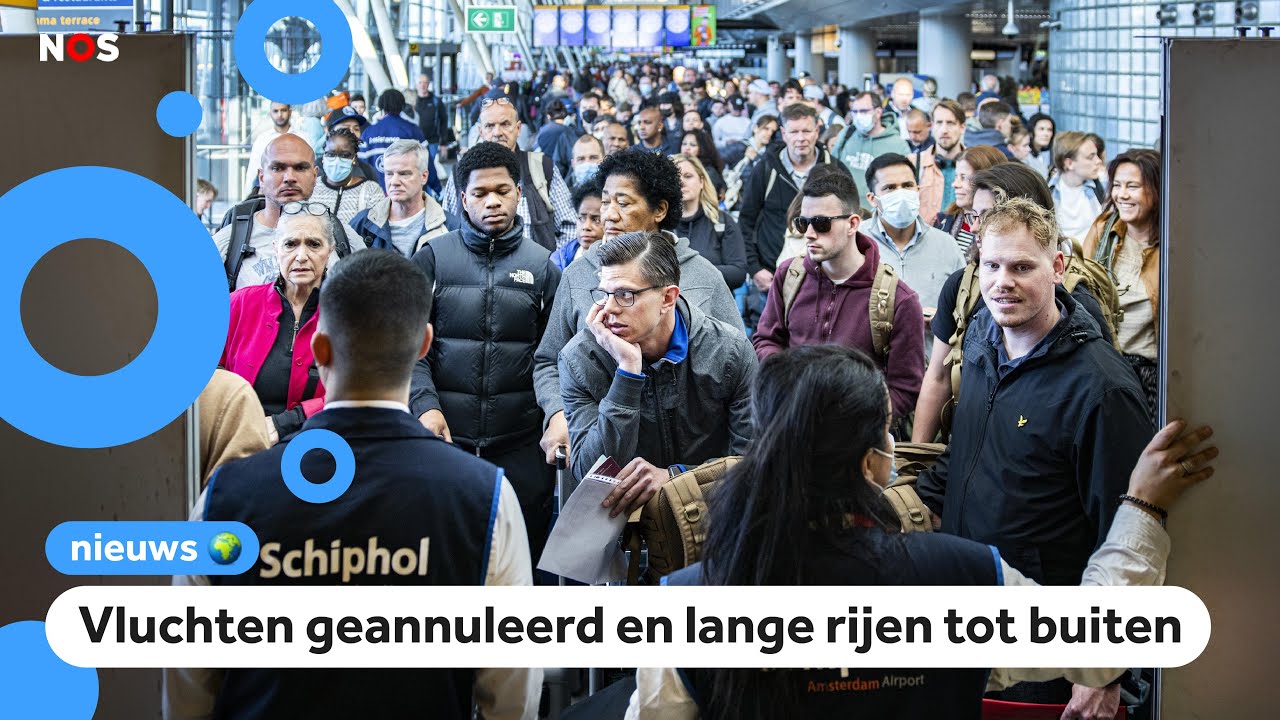 Het is (alweer) superdruk op vliegveld Schiphol