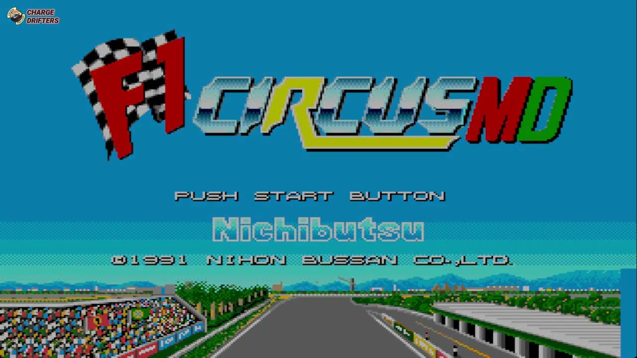 F1 Circus MD | SEGA GENESIS GAMEPLAY (2025)