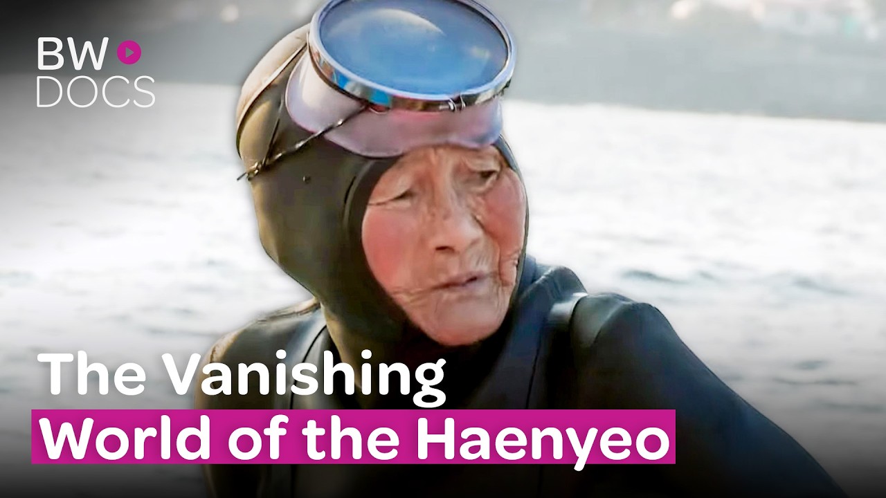 The Real-Life Mermaids of South Korea: Dives at Age 80!