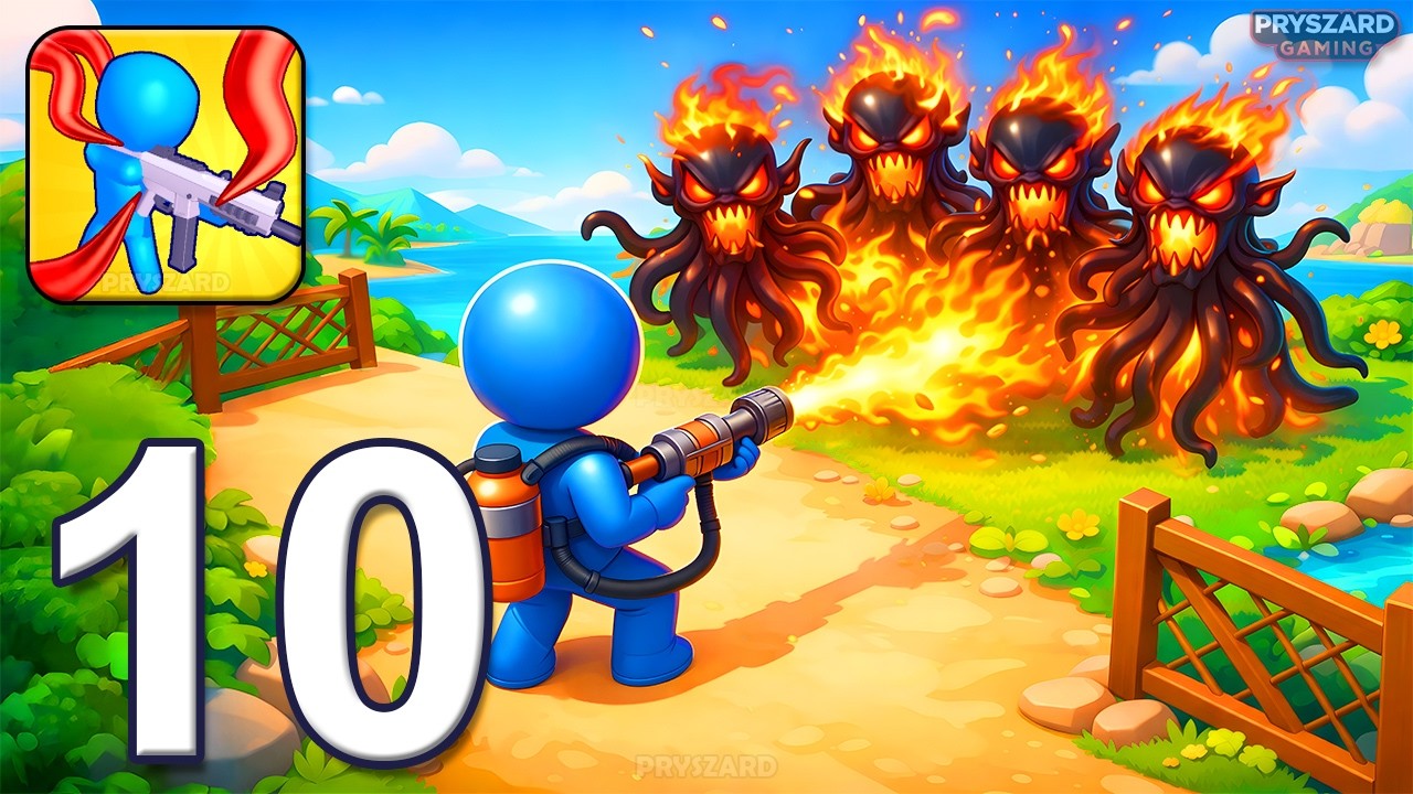 Alien Defence Save Area51 - Gameplay Walkthrough Part 10 - Area 18-20 (iOS, Android)