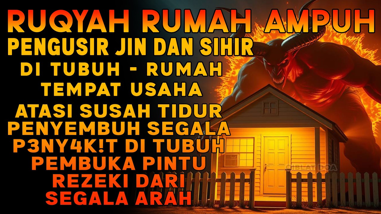RUQYAH RUMAH PENGUSIR J!N, S3T4N & S!H1R DI RUMAH & TUBUH, MENENANGKAN HATI | BY ALAA AQEL