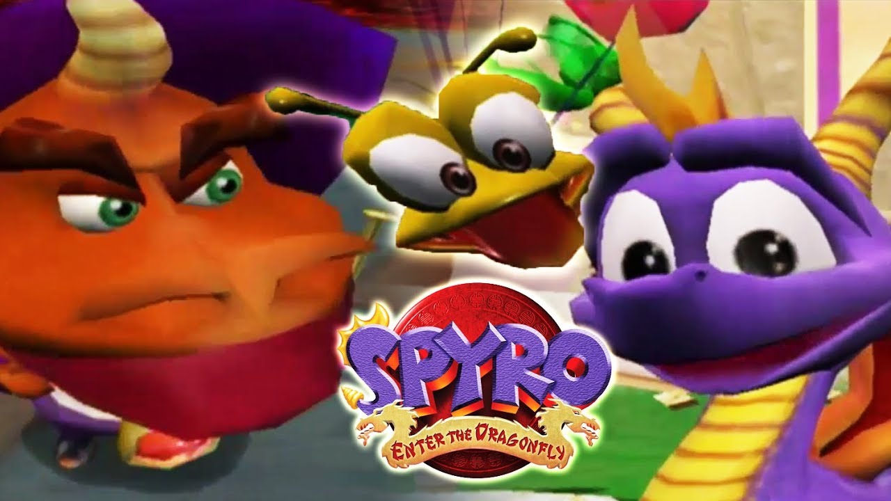 Spyro: Enter the Dragonfly Все ролики + все боссы | Бои с боссами (Gamecube, PS2)