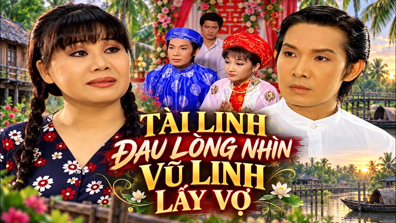 T&agrave;i Linh Đau L&ograve;ng Nh&igrave;n Vũ Linh Đi Lấy Vợ - Cải Lương Vũ Linh T&agrave;i Linh Hay Nhất - Cải Lương X&atilde; Hội