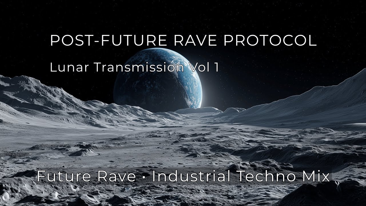 Future Rave / Industrial Techno Mix | Lunar Transmission Vol 1 | POST-FUTURE RAVE PROTOCOL