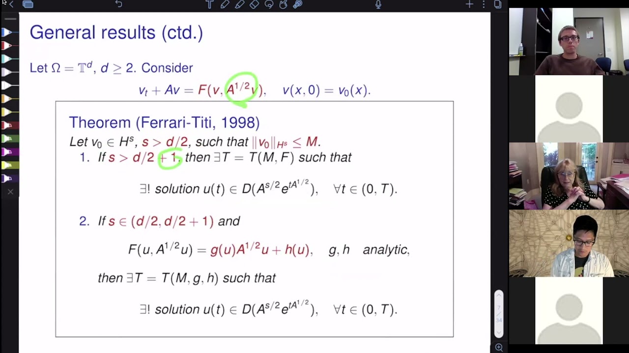 Vincent Martinez - Existence, Uniqueness and Smoothing for the dissipative generalized SQG equation